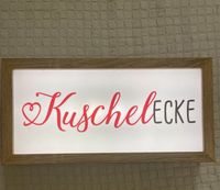 Deko Schild Bild Rahmen „Kuschelecke“ beleuchtet Nordrhein-Westfalen - Kaarst Vorschau