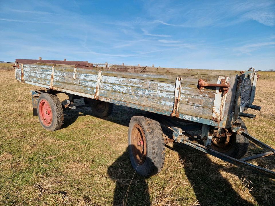 Anhänger, Getreidewagen zum aufbauen in Teuchern