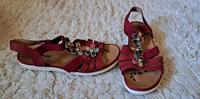 Rieker Sandalen Damen rot 38 Bayern - Piding Vorschau