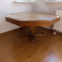 Tisch für Terrasse/Garten aus Eichenholz und Keramikfliesen Sachsen-Anhalt - Magdeburg Vorschau