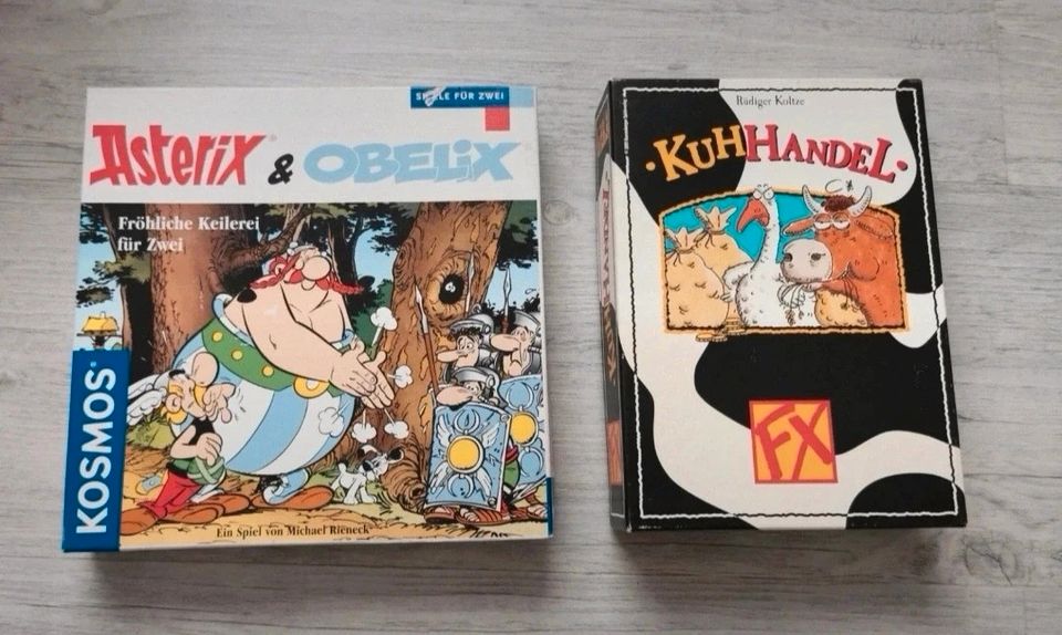 Kinder Spiel Asterix & Obelix Fröhliche Keilerei Kuhhandel in Giesen