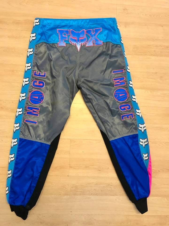 Fox Racing Hose Moto X Fox original 90's Bones Motocross in Todesfelde