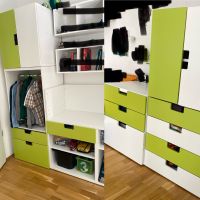 Kinderzimmer Ikea Stuva Malad Smastad grün weiß 5 Schrank Kommode München - Bogenhausen Vorschau