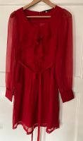 Pepe Jeans London Kleid Volants rot S M Hessen - Kassel Vorschau