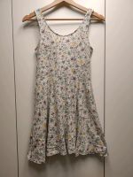 Kurzes weißes Damenkleid mit Blumen und weitem Rock h&m Größe 36 Baden-Württemberg - Karlsruhe Vorschau