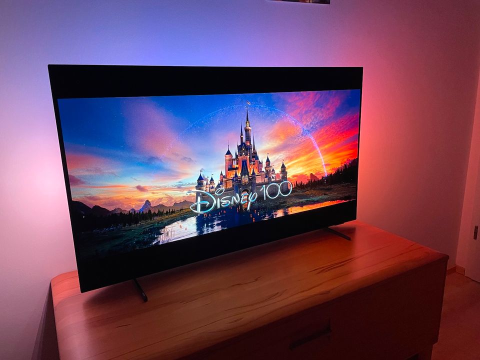 Philips 4K OLED-TV 48OLED806 von 08/2022 - Ambilight - TOP in Enkenbach-Alsenborn