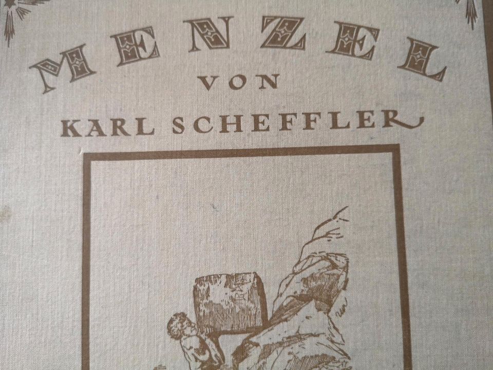 Menzel - Der Mensch/Das Werk von 1922 in Steinau an der Straße