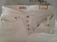 Replay Männer Jeans Hose Weiß W30 L32 Sachsen - Rodewisch Vorschau