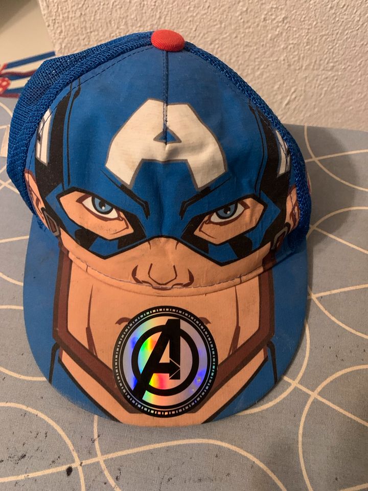 Marvel Captain America Cappy blau in Mühltal 