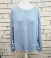 H&M hellblauer grau Pullover Schleifen Strickpullover Pulli 36 38 Berlin - Reinickendorf Vorschau