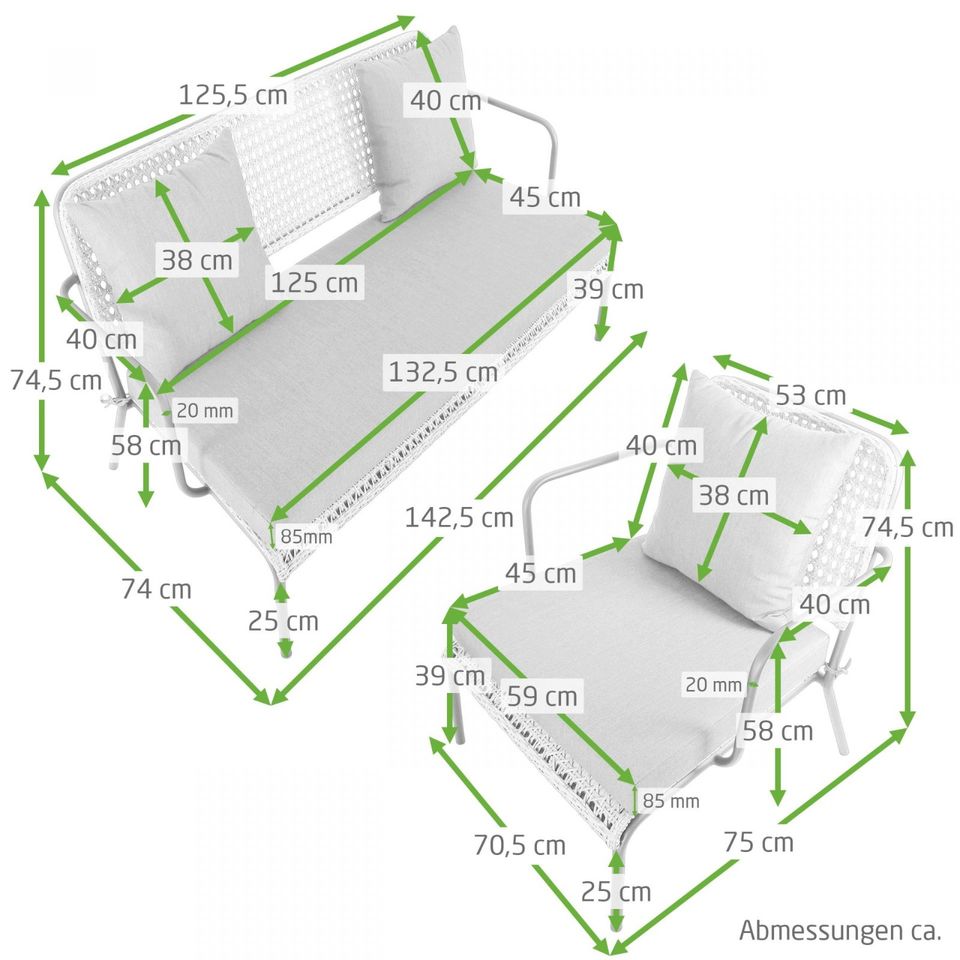 ☑️Lounge Sitzgruppe Anisa⭐️ in Oldenburg