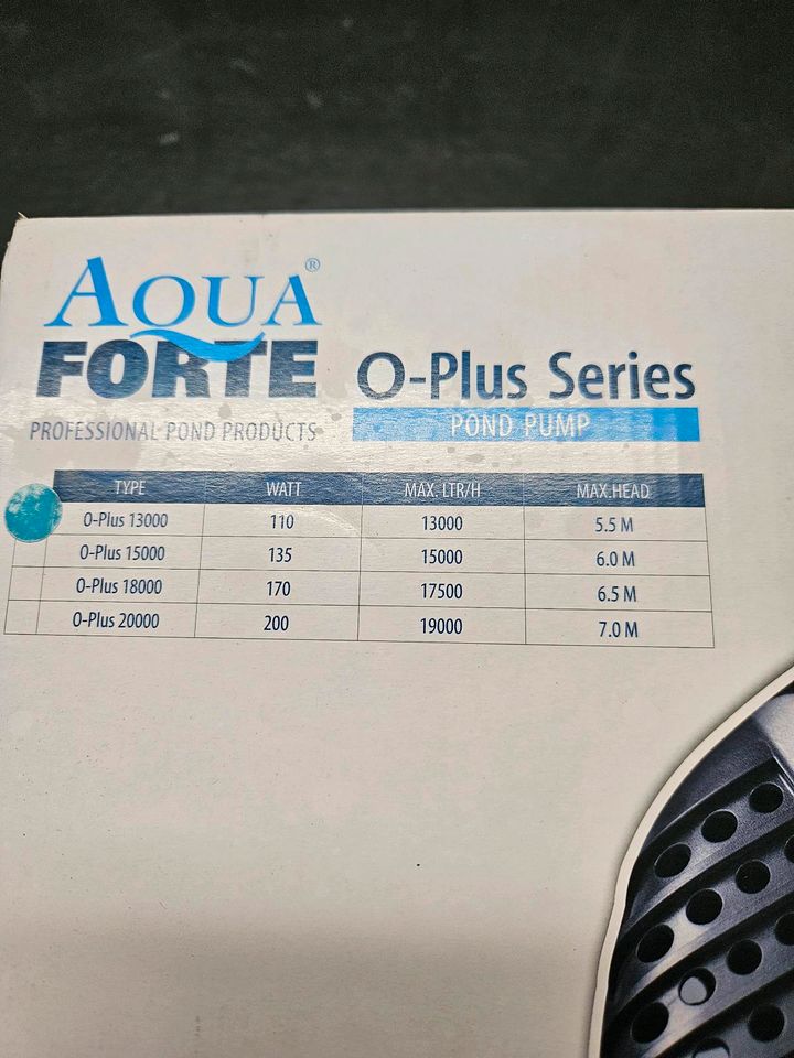 Verk. Aqua Forte 13000 in Frontenhausen