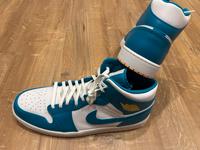 Nike Air Jordan 1 Mid "Aquatone" DQ8426-400 Gr 52,5 neu Sachsen-Anhalt - Magdeburg Vorschau
