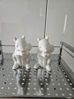 2 weiße Eichhörnchen Deko Keramik München - Allach-Untermenzing Vorschau