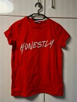 T-Shirt / Schriftzug / rot / Gr. XS Sachsen-Anhalt - Magdeburg Vorschau