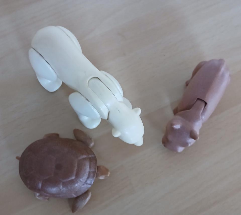 Playmobil Tiere Eisbär Nielpferd Schildkröte Adventskalender in Lauda-Königshofen