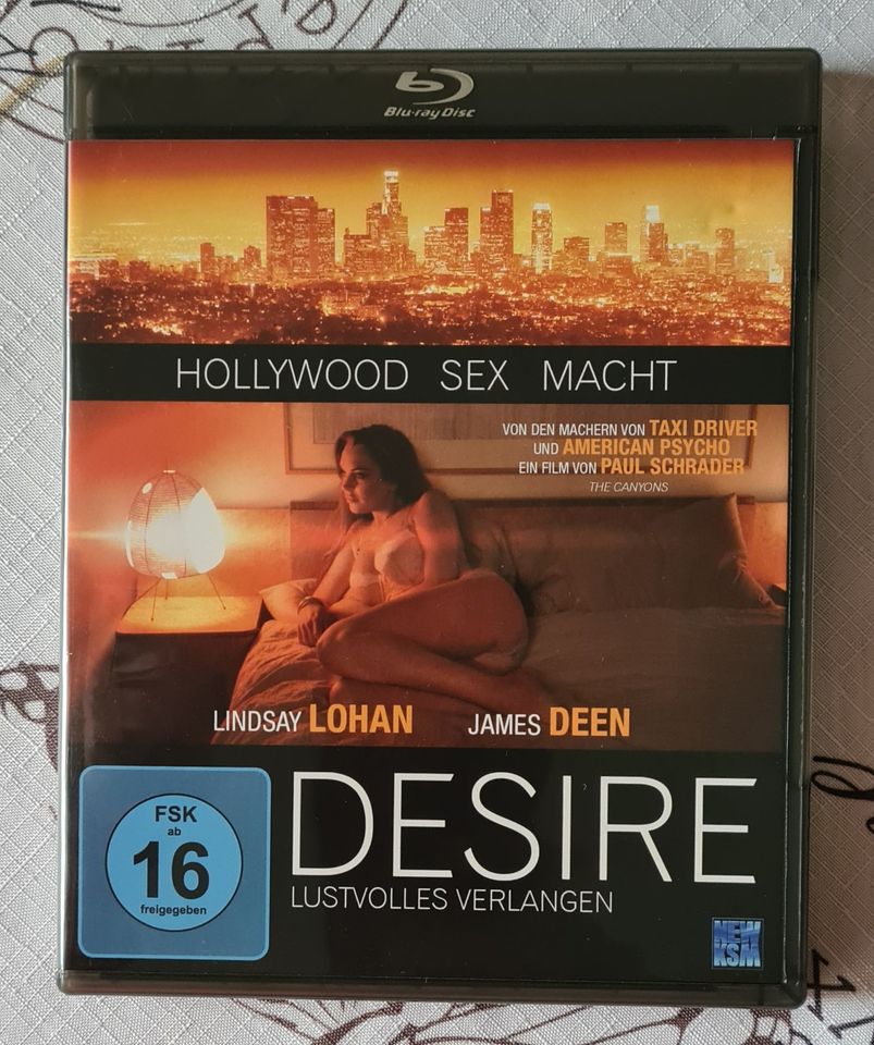 Desire Lustvolles Verlangen / Lindsay Lohan James Deen / Blu-ray in Stadthagen