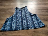 Top croptop Bluse bauchfrei L h&m Blau-Weiß Hamburg - Altona Vorschau