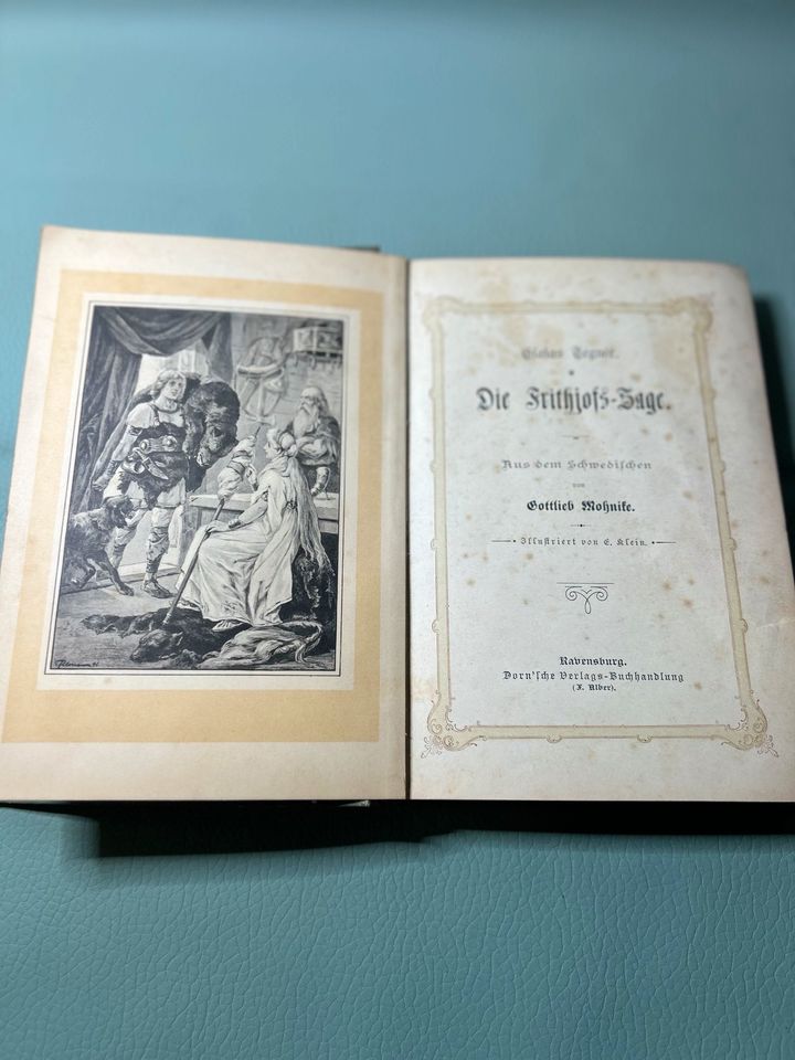 Antik Buch 1840 Esaias Tegner / illustrated by F.Klein in Neufraunhofen