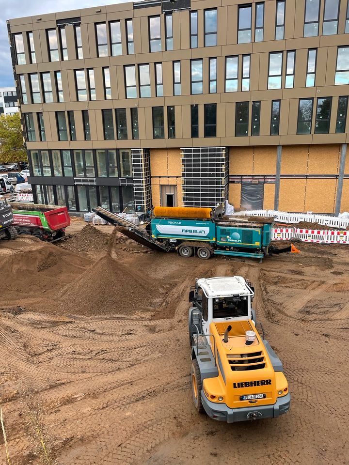 Trommelsiebanlage Siebarbeiten, Mobil, Siebanlage,Aushub,Sieben in Nettetal