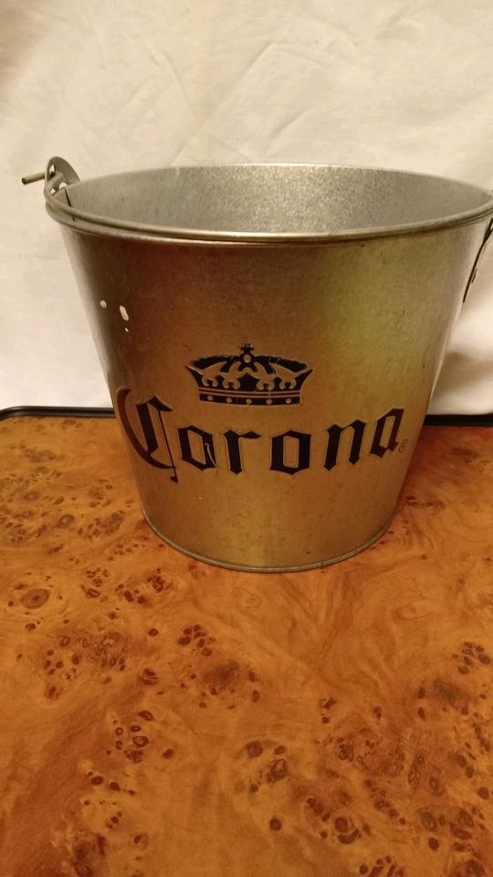 Bierkühler Eimer inkl. Öffner  verzinkt (Corona ) in Hannover