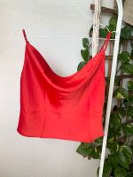 Urban Outfitters Top rot Oberteil sexy M 38 Satin look lingerie Mecklenburg-Vorpommern - Greifswald Vorschau