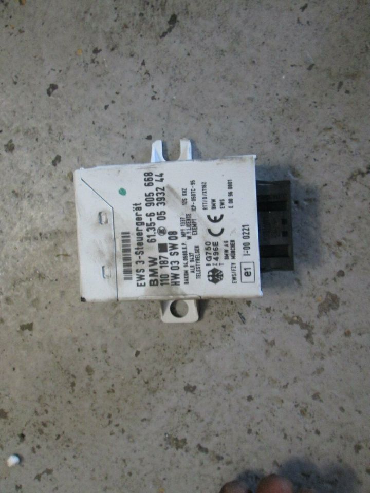 BMW 3 5 7 Serie E46 E39 E38 Wegfahrsperre Ews Modul ECU 61.3 in NordrheinWestfalen Herten