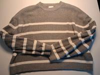 H&M Strickpulli gestreift grau weiß L Schleswig-Holstein - Handewitt Vorschau