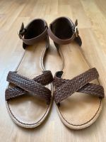 Sandalen Leder braun Tommy Hilfiger 39 Niedersachsen - Schellerten Vorschau