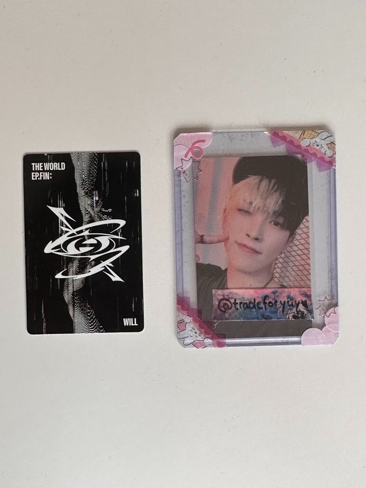 WTT NFS Ateez Yunho Target Infinity POB / PC —> Wooyoung Äquiv. in Backnang