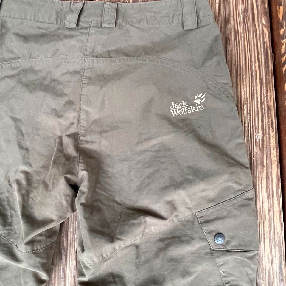 Funktions- Hose Damen S von Jack Wolfskin 70% Baumwolle olive in Heidelberg