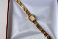 Damen Armbanduhr Uhr  vergoldet  kleine Diamanten, Brosche Berlin - Köpenick Vorschau