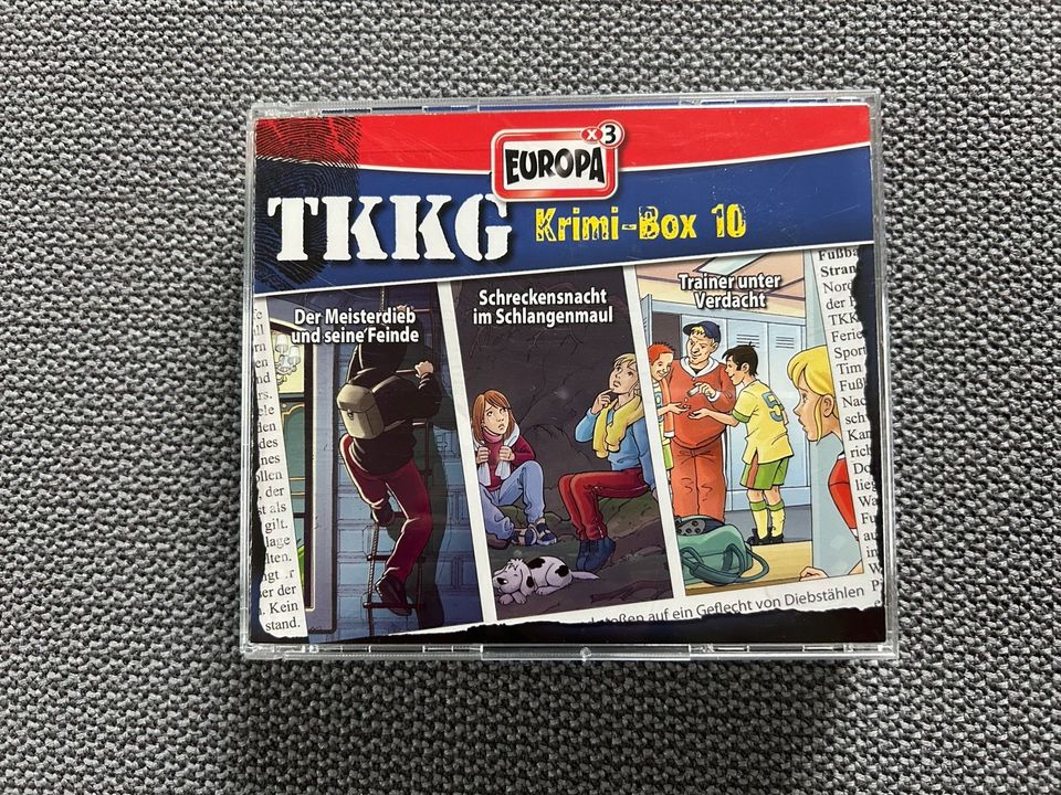 Hörspiel, CD, TKKG, Krimi Box 10 in Bad Hönningen