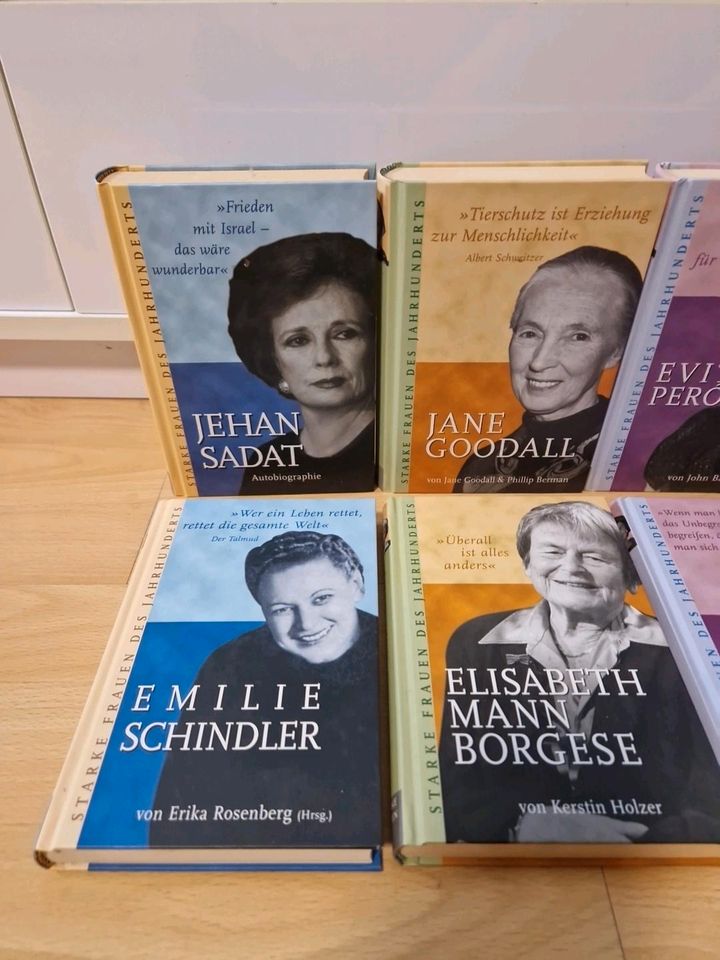 8× Starke Frauen Bücher. Sehr Guter Zustand. Emilie Schindler. in Wunstorf