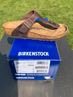 Birkenstock Zehenstegsandale Gizeh, Fettleder habana, 36, normal Kiel - Wellsee-Kronsburg-Rönne Vorschau