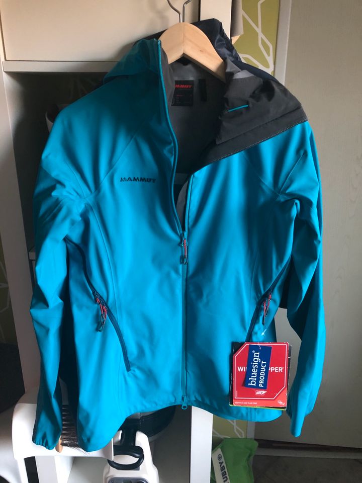 Mammut Jacke aqua s NEU NP 499€ Ultimate Alpine SO Hooded Jacket in Netphen