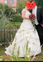 Brautkleid mit Carmenärmeln Hessen - Viernheim Vorschau