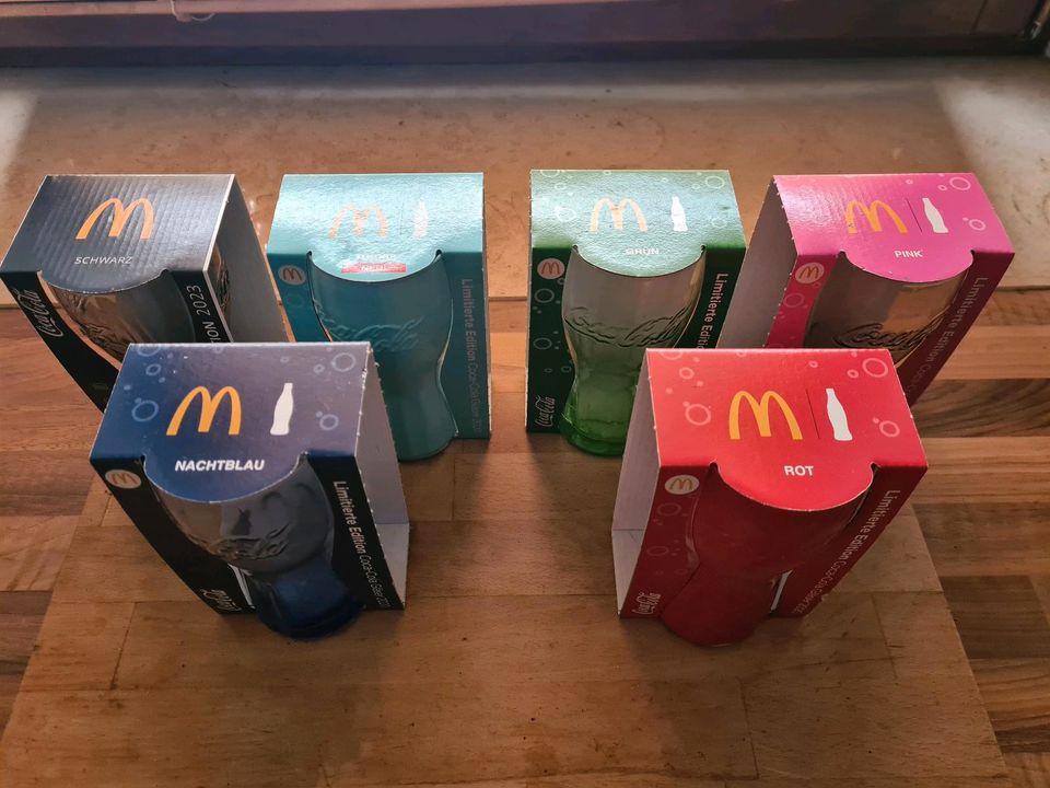 Original verpackte McDonald's Gläser in Schwerin