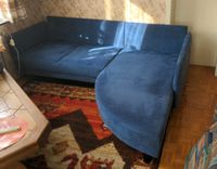 Sofa blau Couch schwarze Beine mit Kissen Baden-Württemberg - Tuttlingen Vorschau