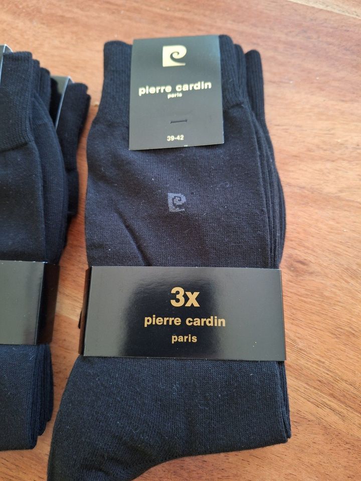 Socken Anzugsocken von Pierre Cardin in Größe 39 - 42 in Schwarz in Rees