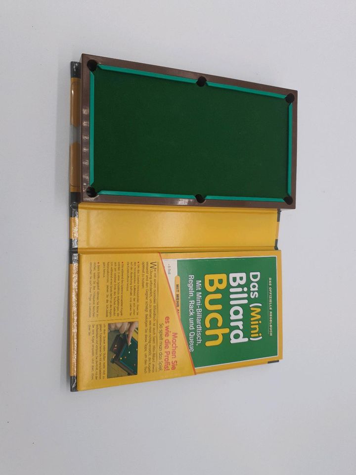 Taschen-Billiard/ Mini-Billiard-Buch / Mini-Pool in Lienen