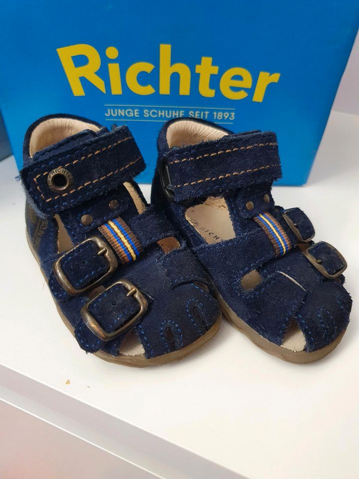 Richter Baby Sommerschuh Sandale Gr. 19 Leder in Sassenberg