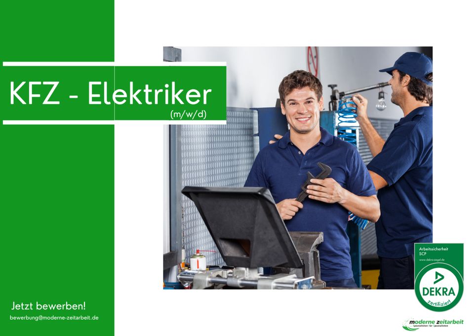 KFZ-Elektriker (m/w/d) aufgepasst! Jetzt bewerben! in Achim