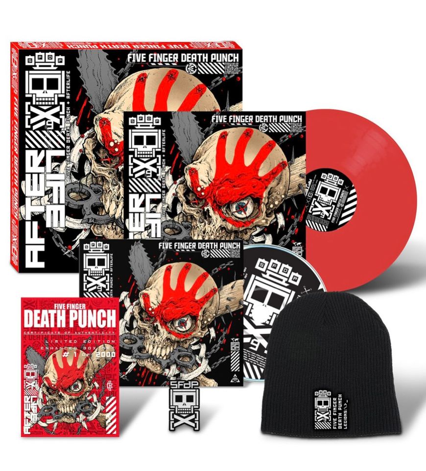 5FDP Five Finger Death Punch Afterlife Vinyl Box limited edition in München