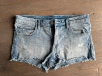 Shorts Jeans H&M Gr 164 used blau &DENIM Nordrhein-Westfalen - Hürth Vorschau