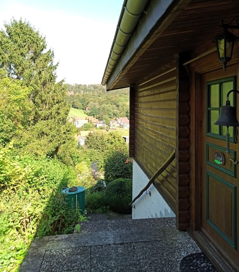 Wohlfühlen in der Natur+Gemütliches Holzhaus mit Einliegerwohnung im Harz, Bad Sachsa/Steina in Bad Sachsa