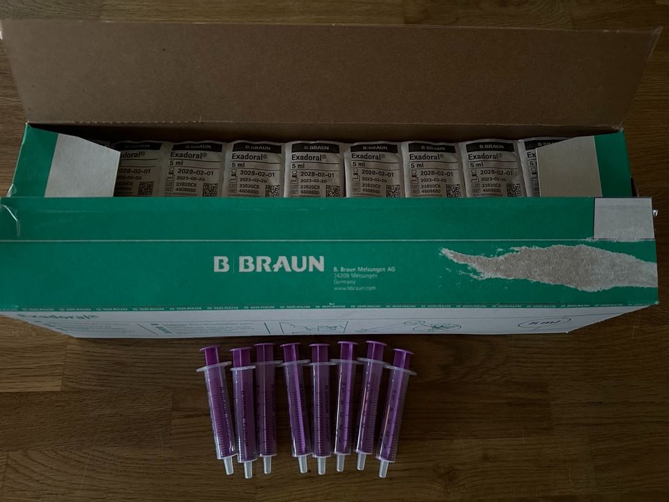 Exadoral B Braun 100 Stück 5ml Sterile Dispenser in Bad Bederkesa