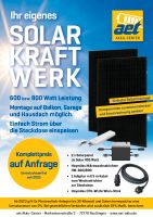 Solar- /Balkonkraftwerk mit 600W Mikrowechselrichter (Hoymiles) Baden-Württemberg - Reutlingen Vorschau
