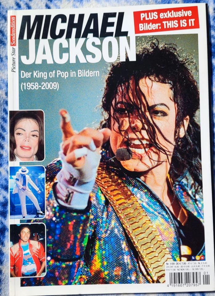 Michael Jackson - der King of Pop in Bildern - Zeitschrift in Leipzig