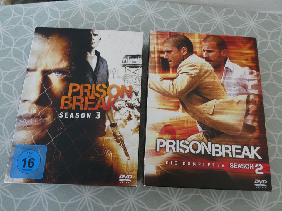 Prisonbreak DVD staffel 2 und Straffel 3 in Mitterteich